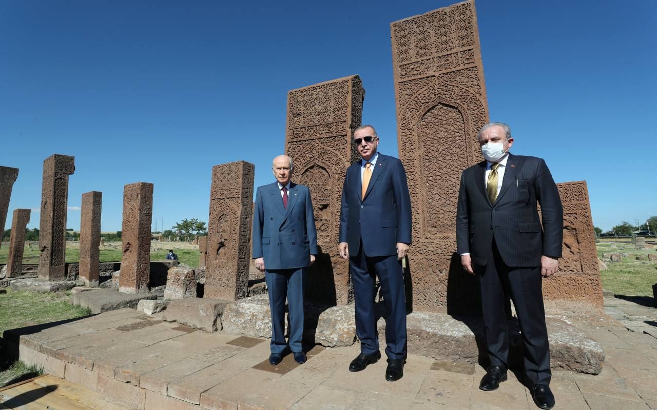 Erdoğan ve Bahçeli etkinlikleri böyle izledi 3