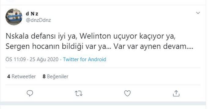 Beşiktaş'ta Welinton eleştirilerin hedefi oldu 13