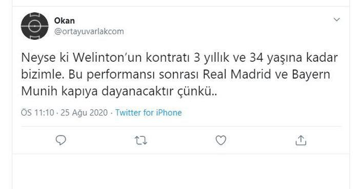 Beşiktaş'ta Welinton eleştirilerin hedefi oldu 19