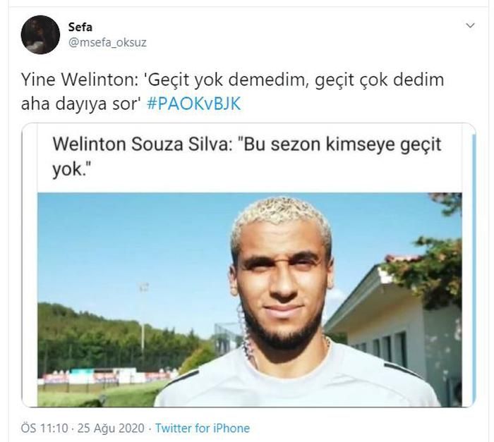Beşiktaş'ta Welinton eleştirilerin hedefi oldu 5