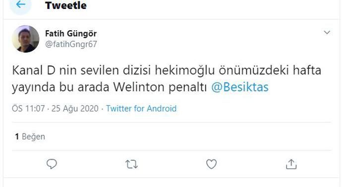Beşiktaş'ta Welinton eleştirilerin hedefi oldu 7