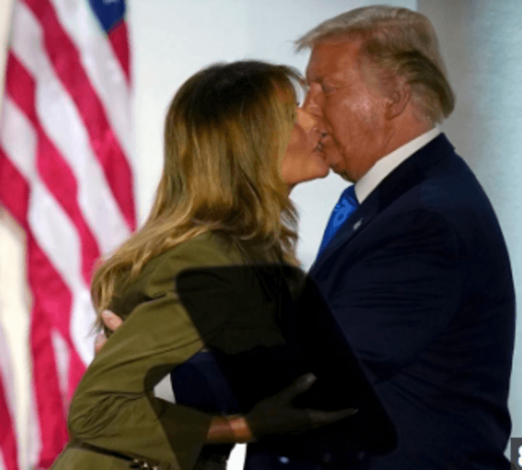 Melania'nın canlı yayındaki hareketi ABD'de bomba etkisi yarattı! 8