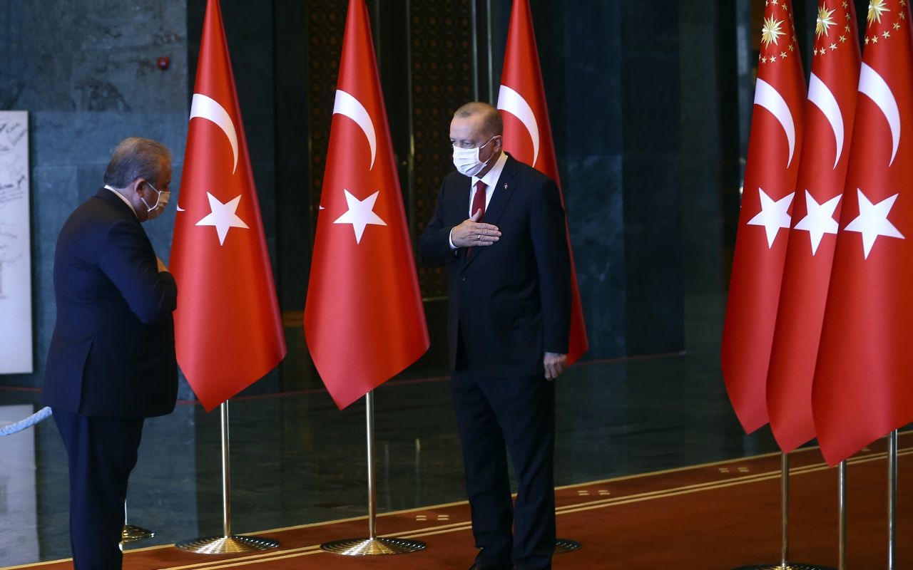 Cumhurbaşkanı Erdoğan tebrikleri kabul etti 8