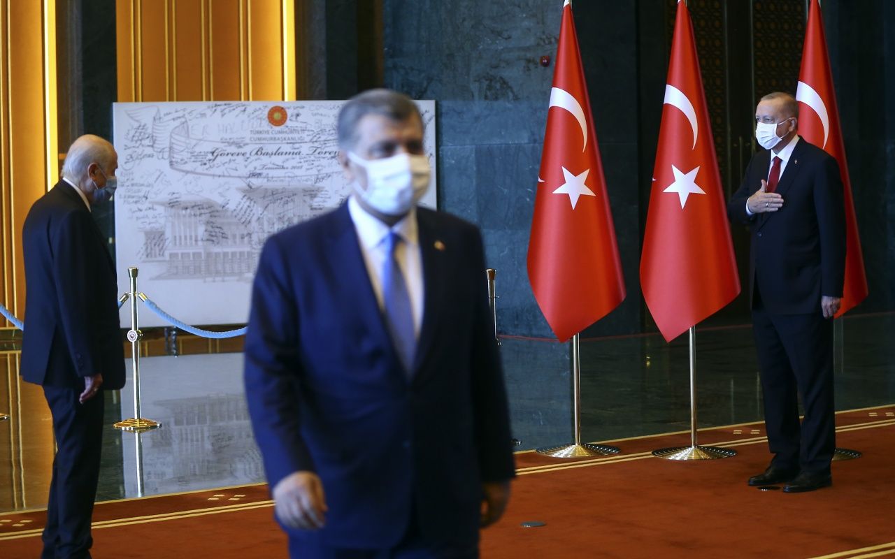 Cumhurbaşkanı Erdoğan tebrikleri kabul etti 12