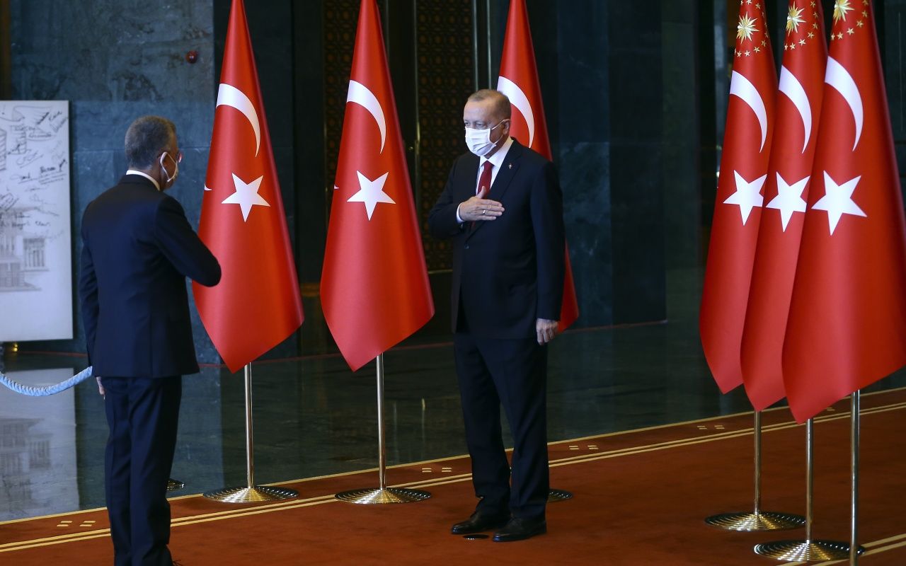 Cumhurbaşkanı Erdoğan tebrikleri kabul etti 6