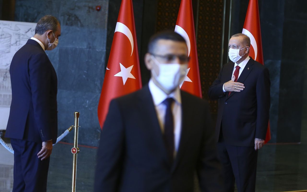 Cumhurbaşkanı Erdoğan tebrikleri kabul etti 11