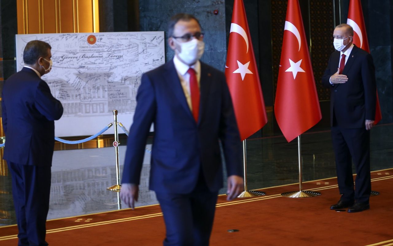 Cumhurbaşkanı Erdoğan tebrikleri kabul etti 9