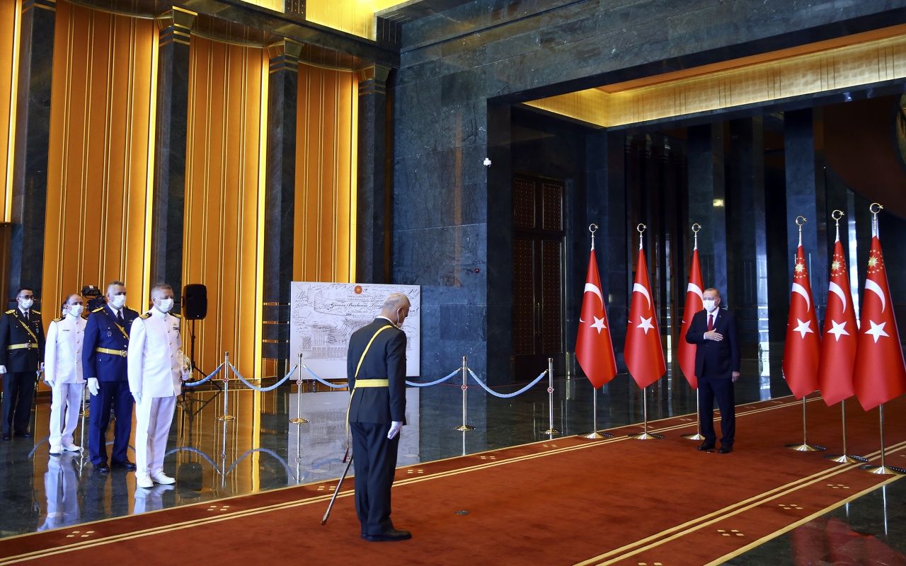 Cumhurbaşkanı Erdoğan tebrikleri kabul etti 5