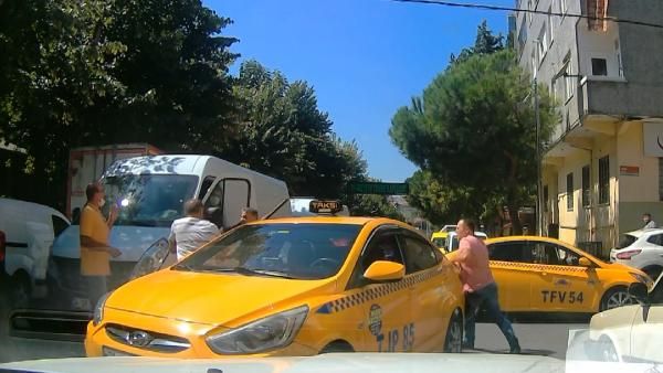 Bağcılar'da sopalı yumruklu taksici kavgası 5