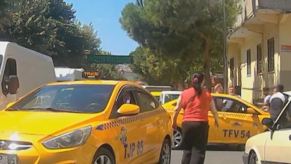 Bağcılar'da sopalı yumruklu taksici kavgası 2