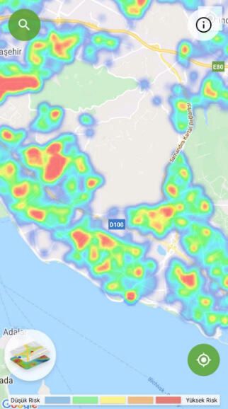 İşte ilçe ilçe İstanbul risk haritası 10