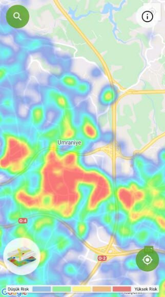 İşte ilçe ilçe İstanbul risk haritası 12