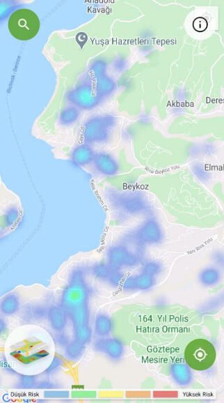 İşte ilçe ilçe İstanbul risk haritası 13