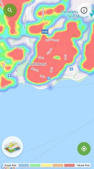 İşte ilçe ilçe İstanbul risk haritası 14
