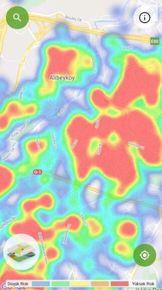 İşte ilçe ilçe İstanbul risk haritası 16