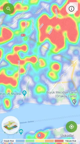 İşte ilçe ilçe İstanbul risk haritası 17