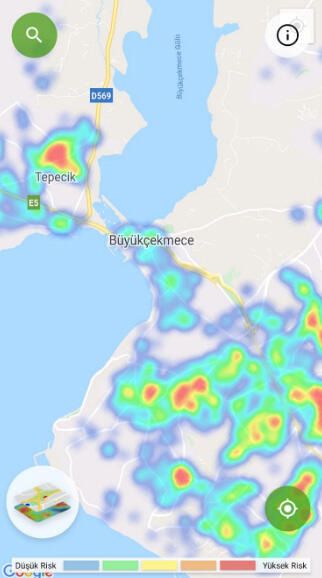 İşte ilçe ilçe İstanbul risk haritası 20