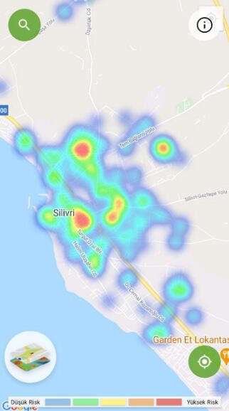 İşte ilçe ilçe İstanbul risk haritası 22