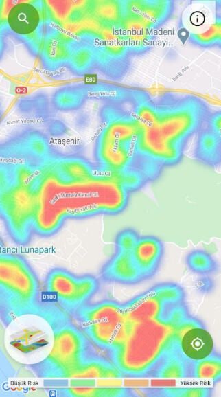 İşte ilçe ilçe İstanbul risk haritası 8