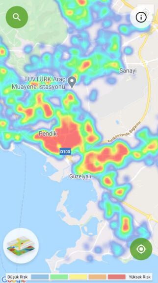 İşte ilçe ilçe İstanbul risk haritası 9