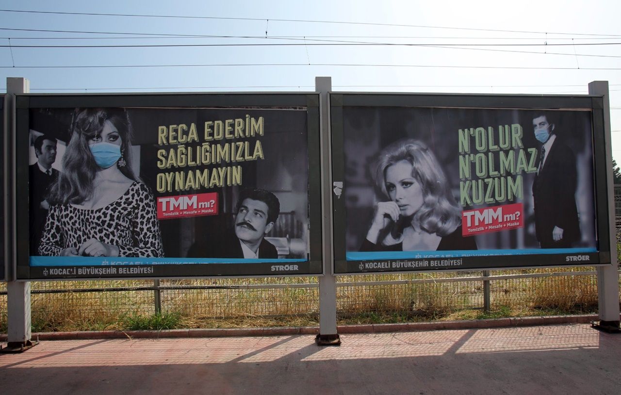 Yeşilçam efsaneleriyle koronavirüs uyarısı 9