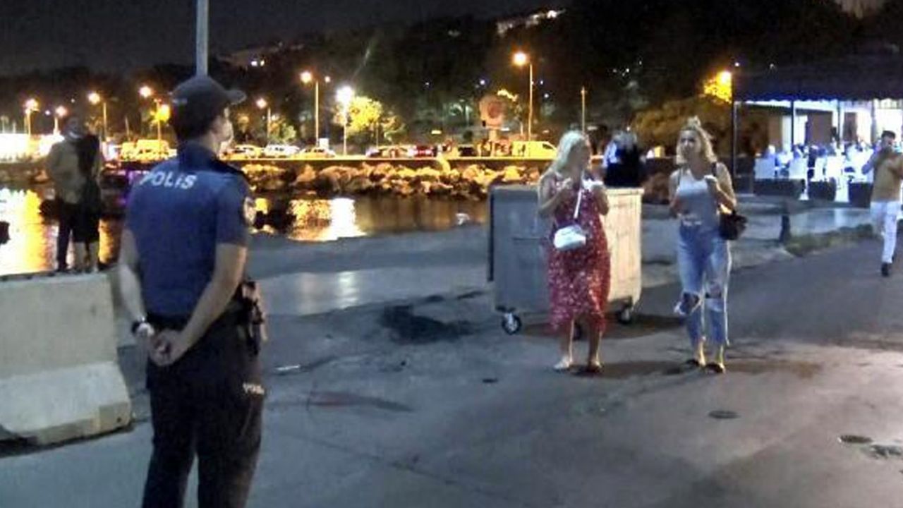 Polis denetimini gören maskesini taktı! 3
