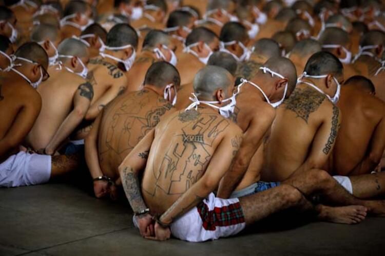 El Salvador'un koronavirüs cehennemi hapishaneleri! 5
