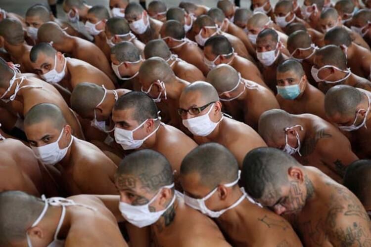 El Salvador'un koronavirüs cehennemi hapishaneleri! 7