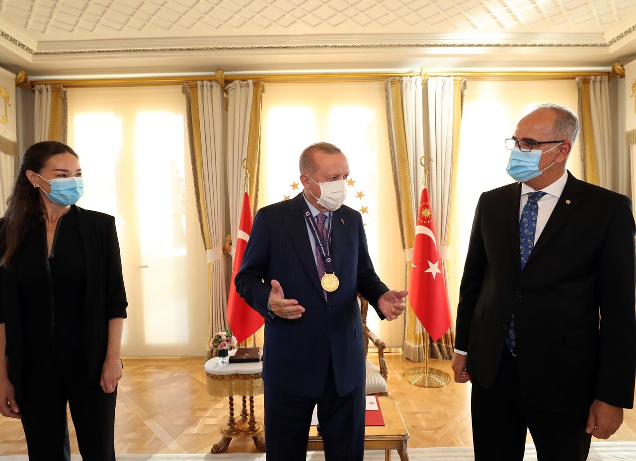 Erdoğan,şampiyonları kabul etti 10
