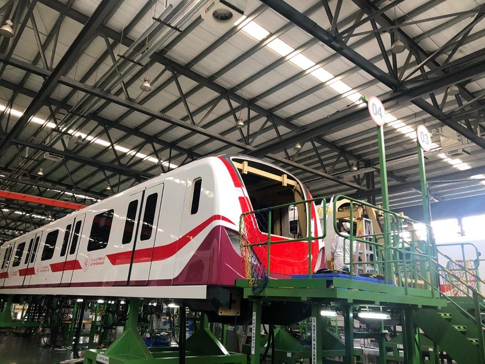 Türkiye’nin en hızlı metrosuna geri sayım 10