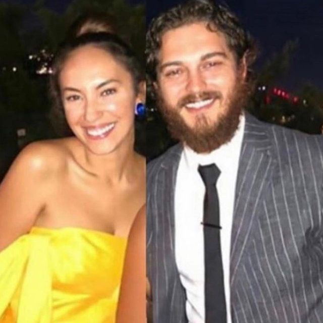 Çağatay Ulusoy ile sevgilisi Duygu Sarışın'dan mutluluk pozu 2
