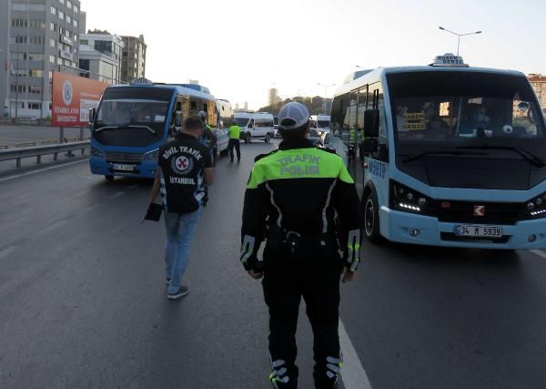 Minibüslere ayakta yolcu denetimi 4