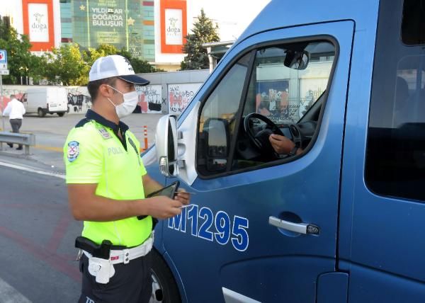 Minibüslere ayakta yolcu denetimi 3