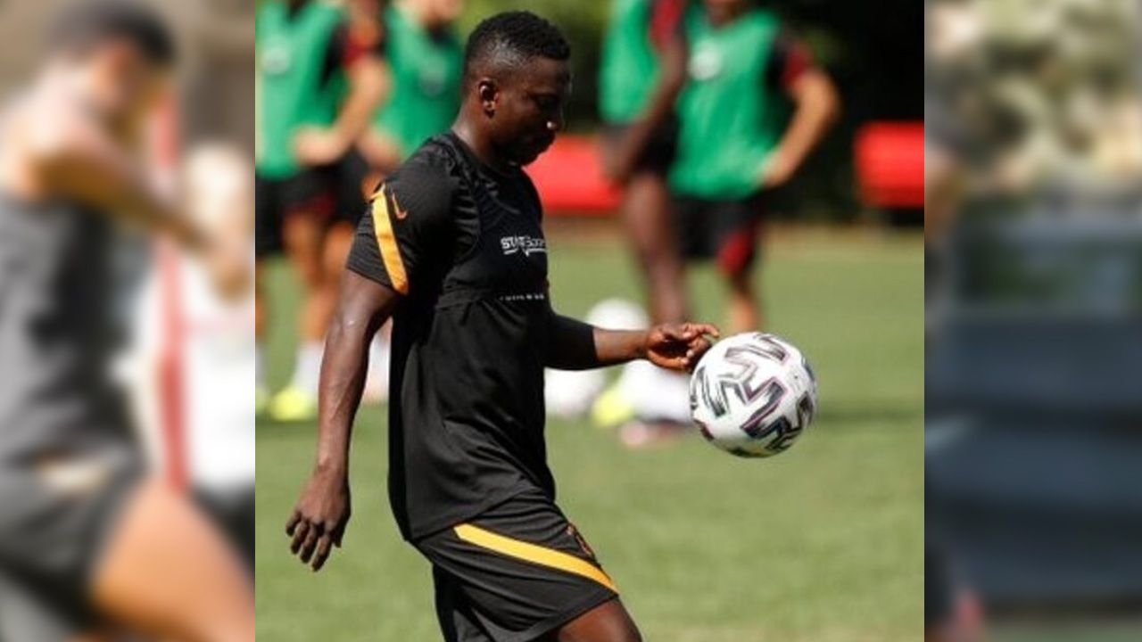 Galatasaray'ın yeni transferi Etebo takımla çalıştı! 2