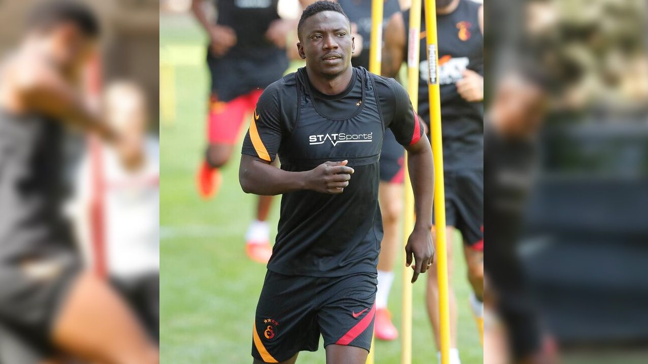 Galatasaray'ın yeni transferi Etebo takımla çalıştı! 3