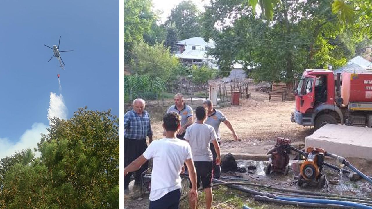3 ilde orman yangınlarını söndürme çalışmaları sürüyor 2