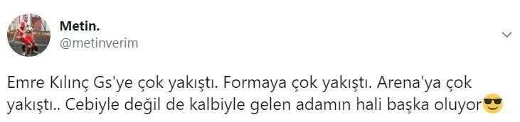 Galatasaray'da Emre Kılınç coşkusu 2