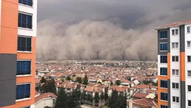 Kum fırtınası bir kenti daha vuracak 6