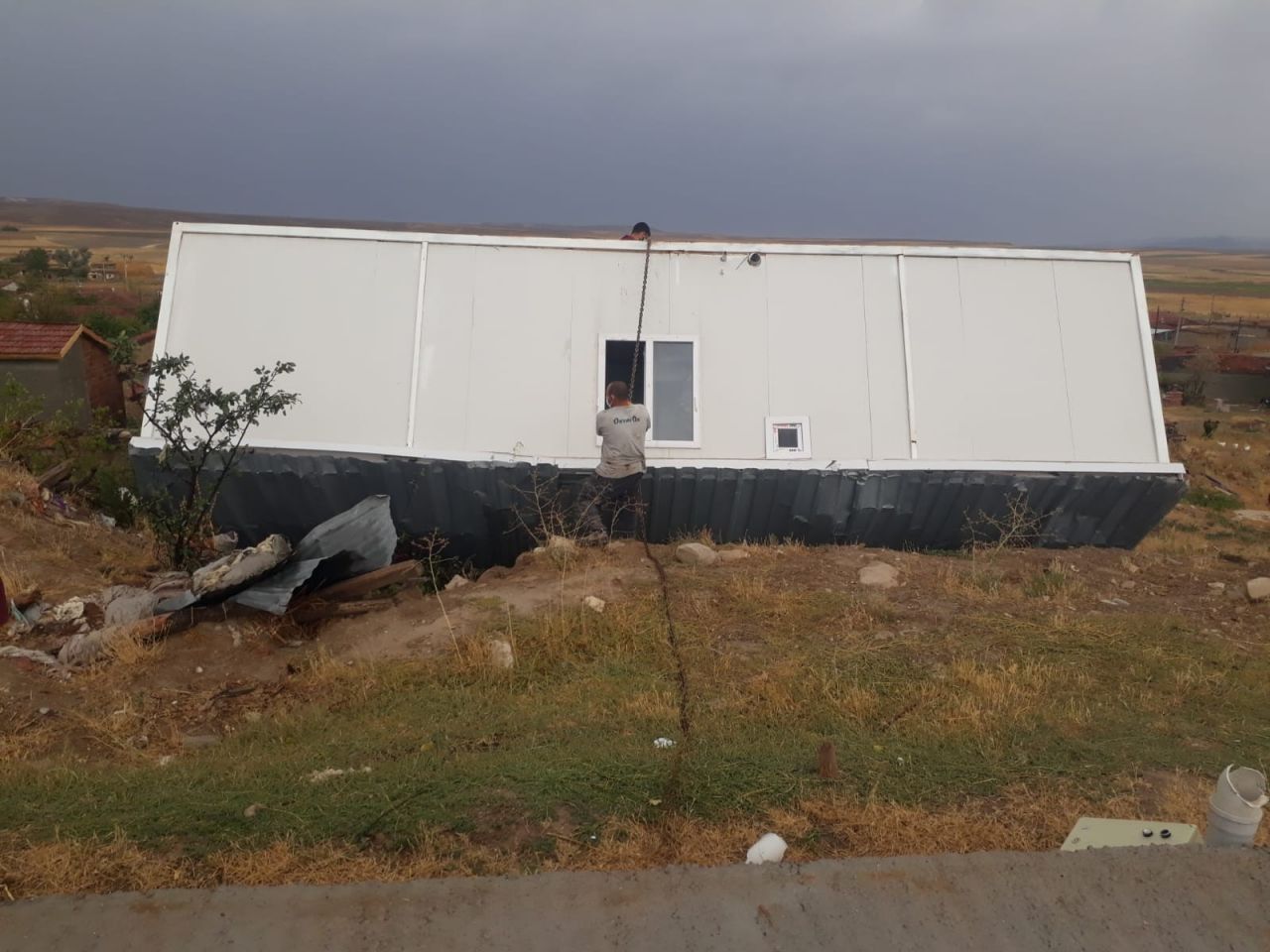 Kum fırtınası Eskişehir'i böyle vurdu 5
