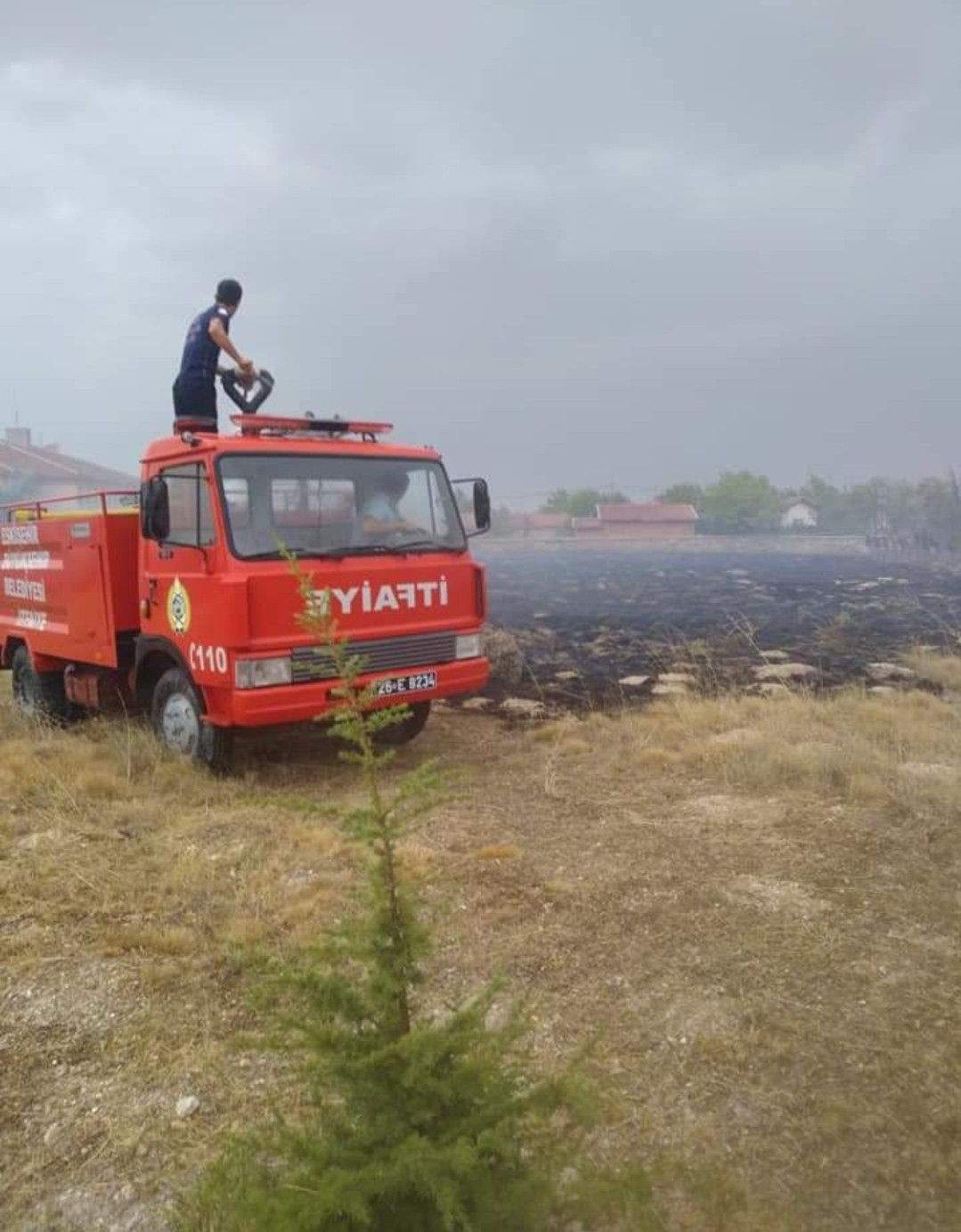 Kum fırtınası Eskişehir'i böyle vurdu 2