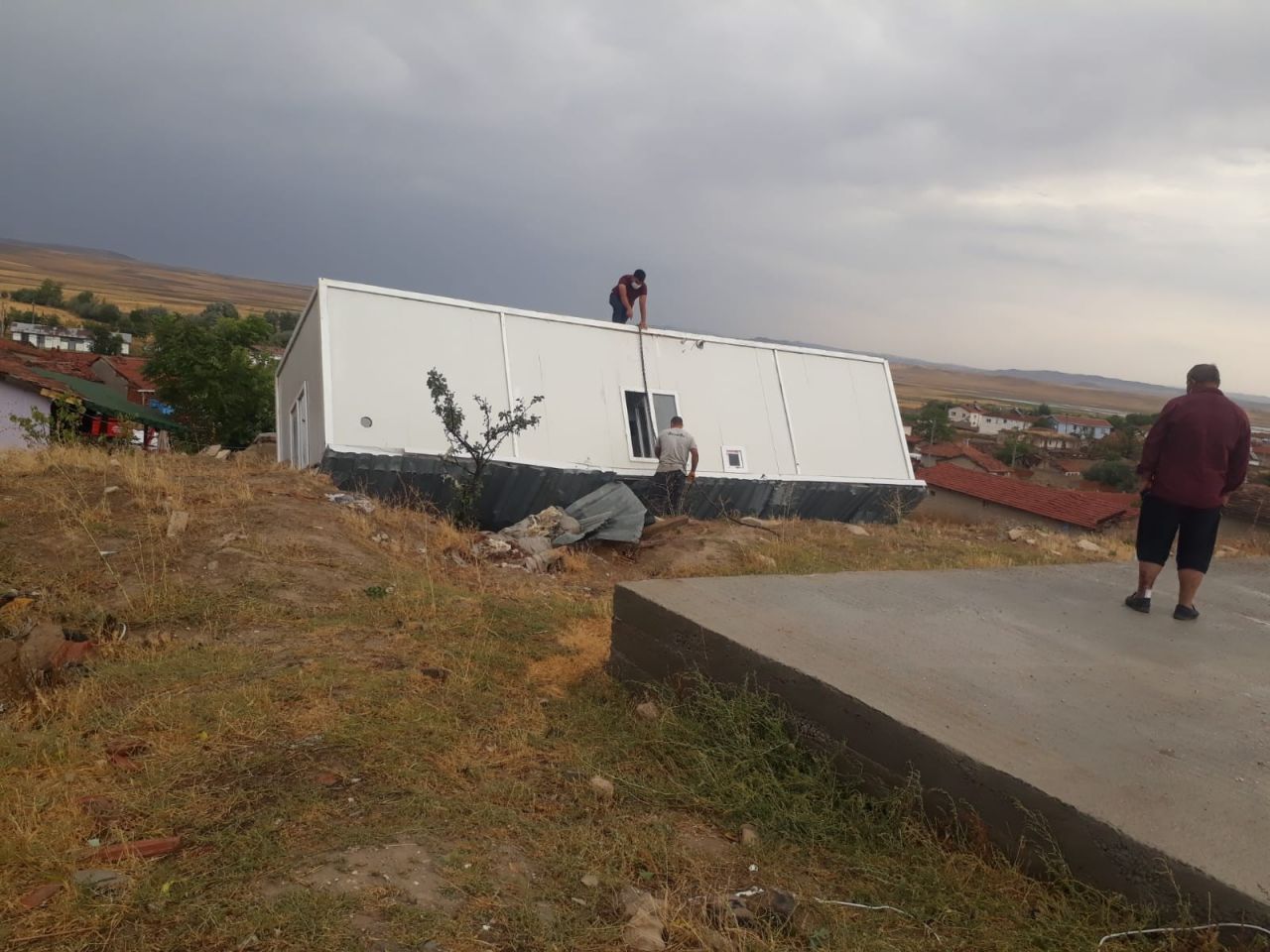 Kum fırtınası Eskişehir'i böyle vurdu 3