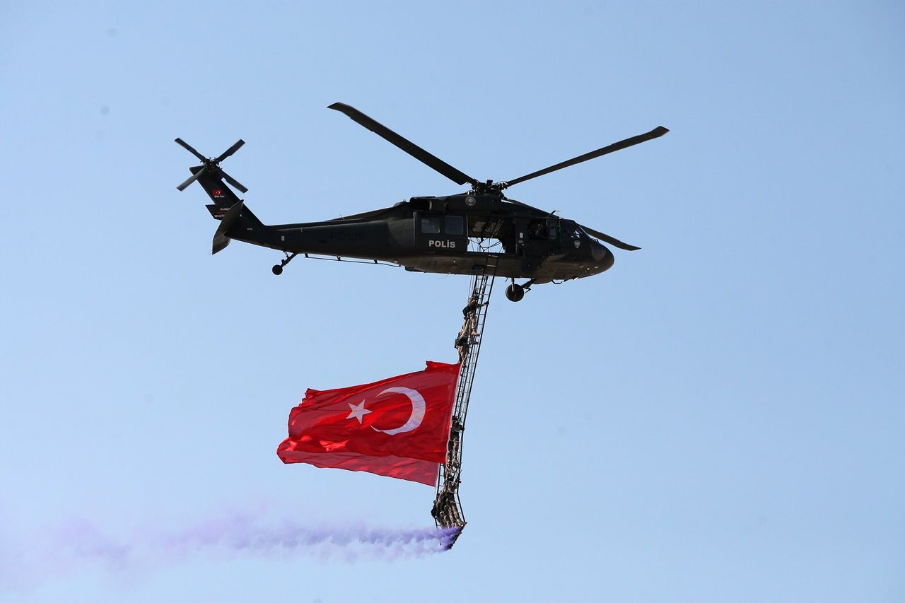 Eskişehir semalarında nefes kesen performanslar 7