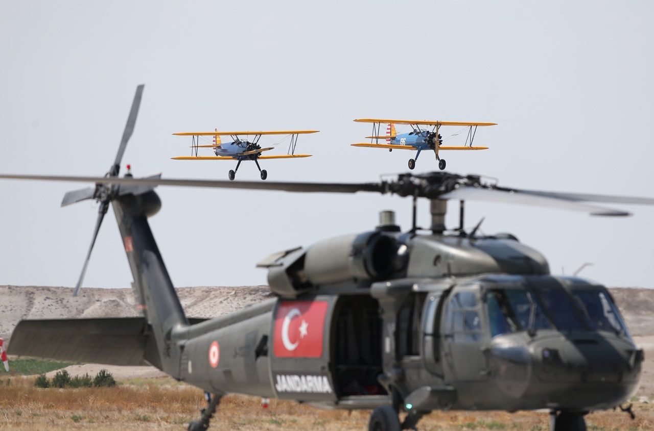 Eskişehir semalarında nefes kesen performanslar 51