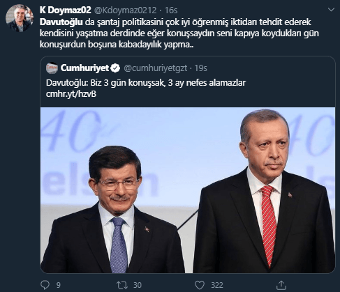 Davutoğlu'nun sözleri alay konusu oldu 8