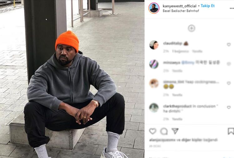 Kanye West, Grammy ödülünün üzerine tuvaletini yaptı 7