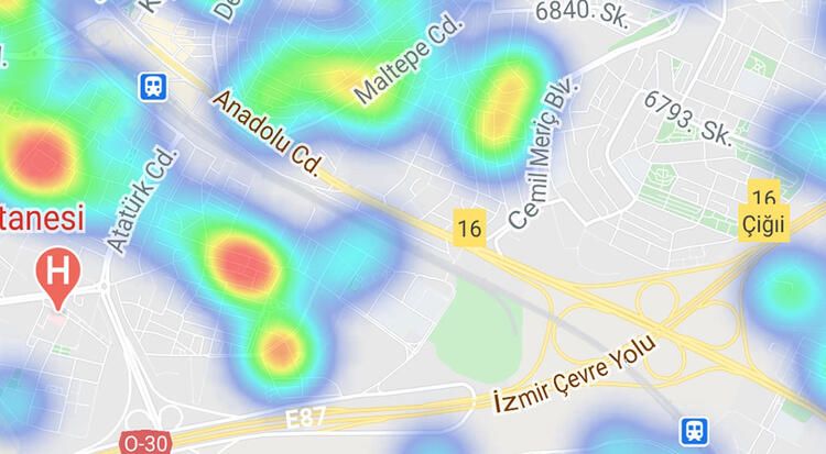 İşte ilçe ilçe İzmir'in koronavirüs haritası 11
