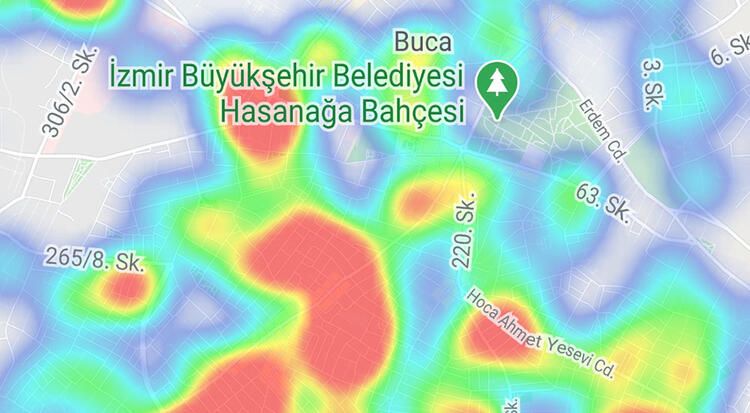 İşte ilçe ilçe İzmir'in koronavirüs haritası 9