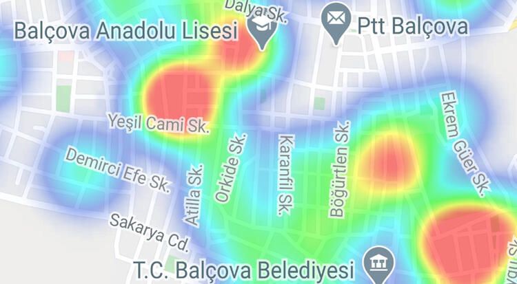 İşte ilçe ilçe İzmir'in koronavirüs haritası 3
