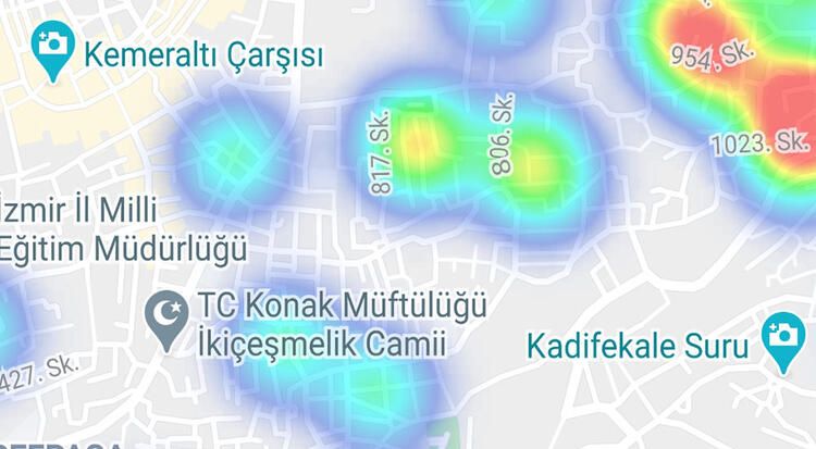İşte ilçe ilçe İzmir'in koronavirüs haritası 22