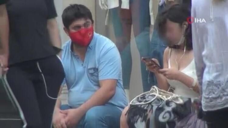 Taksim'de iğrenç taciz! Enteresan savunma 9
